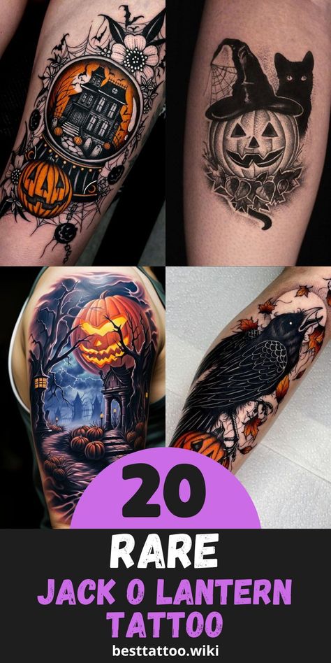 Step into the realm of Halloween magic with our captivating selection of 20 Spellbinding Jack o' Lantern Tattoo Ideas for a Bewitching 2024. Each design is a testament to the spooktacular beauty of the season, featuring everything from playful pumpkins to haunting ghosts. Embrace the spirit of Halloween and let your jack o' lantern tattoo cast its spell on all who see it. Witchy Halloween Tattoos, Halloween Tattoo Ideas For Women, Tattoo Designs Halloween, Halloween Tattoo Sleeve, Lantern Tattoo Ideas, Headless Horseman Tattoo, Halloweentown Tattoo, Halloween Tattoos For Women, Jackolantern Tattoo