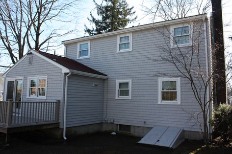 Certainteed Cedar Impressions Vinyl Siding Sterling Grey with Almar Building - Boston - by Almar Building and Remodeling Cedar Impressions Siding, Certainteed Siding, Grey Siding, Sterling Grey, Garage House, Vinyl Siding, Boston, Shed, Siding