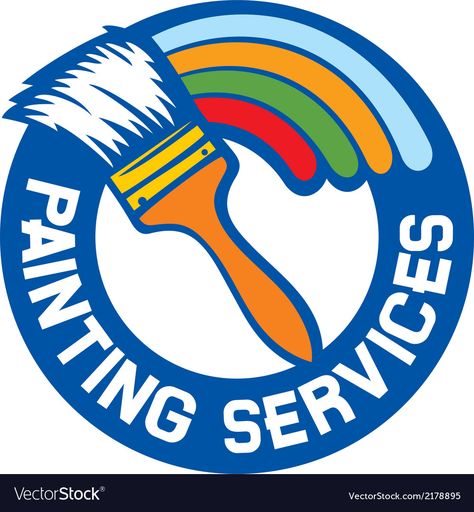 Painting Logo Design Ideas, Painter Logo Design, Painting Logo Design, Painter Logo, Van Decals, Welding Logo, Painter Business Card, Egyptian Goddess Art, Home Symbol