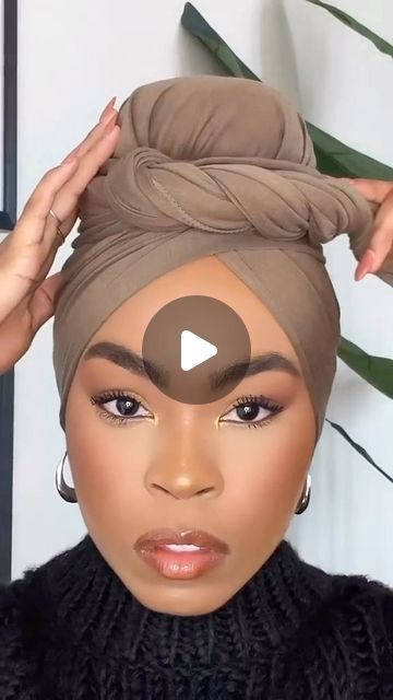 How To Do African Head Wraps, How To Warp A Head Scarf, Tying Head Wraps, How To Wear Head Wraps, Easy Head Wrap Styles, Styling Head Scarf, Headwrap Styles Tutorials, Diy Head Wraps For Women, How To Tie Your Hair