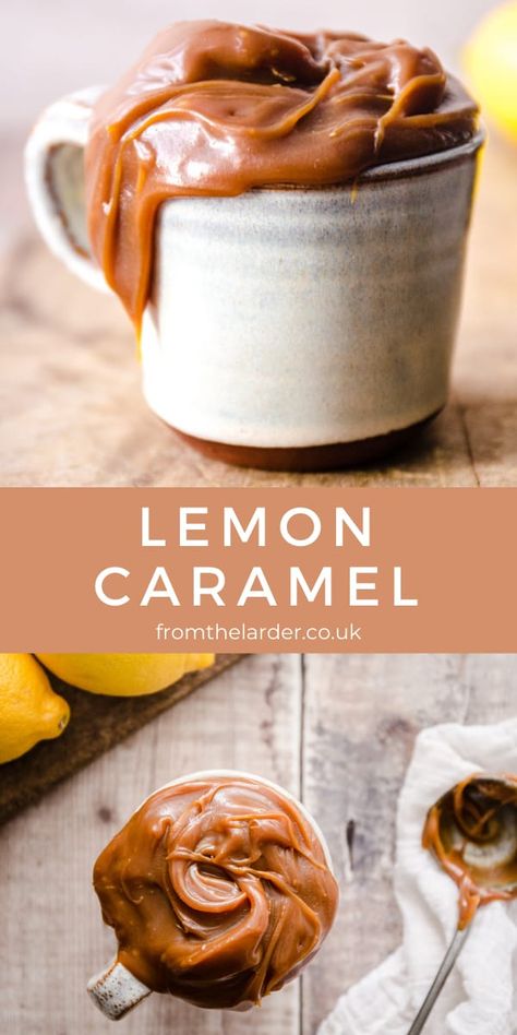 This luscious Lemon Caramel is a step beyond your favourite salted caramel recipe. The lemon flavour will give your favourite caramel sauce a delicate citrus tang which is totally addictive. #lemon #caramel #saltedcaramel #lemoncaramel #sauce Lemon Caramel, Flour Alternatives, Get Rid Of Warts, Caramel Recipes, In A Mug, Gluten Free Treats, Lemon Water, Hormone Imbalance, Pin Image