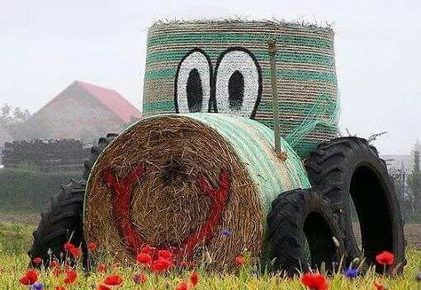 Hay Decorations, Hay Bale Decorating Ideas, Decorated Hay Bales, Hay Bale Fall Decor, Haybale Gardening, Hay Bale Fall, Hay Bale Decor, Hay Bale Decorations, Hay Bale Ideas