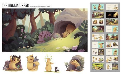 Visual Development Portfolio, Concept Artist Portfolio, Bill Robinson, Concept Art Books, Children's Books Illustration, Animation Portfolio, Game Background Art, Book Illustration Layout, 동화 삽화