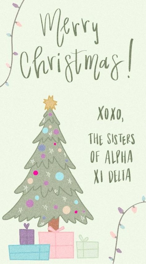 Alpha Xi Delta Graphics, Delta Zeta Graphics, Axid Graphics, Adpi Graphics, Sorority Christmas, Sorority Socials, Pr Ideas, Kennesaw State University, Sorority Ideas