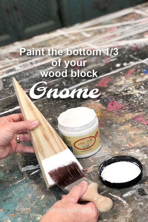 When creating a DIY wood block gnome, face placement is everything. Learn everything you need to to know by watching the full video tutorial on how to make these and others just like it. Easiest DIY craft you'll ever make. Wood Christmas Knomes, Wood Gnomes Diy How To Make, Diy Easter Projects, Gnome Wood Crafts, Wood Block Gnomes, Diy Wooden Gnomes, Diy Wood Gnomes, Wooden Gnomes Diy How To Make, 2x4 Gnomes