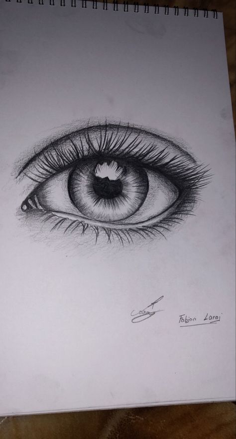 Grey Eye Drawing, Eyes Drawing Steps, Pencil Sketches Of Eyes, Realism Eye Drawing, Japanese Eyes Drawing, Real Eye Drawing, Pencil Eyes Drawing, Black And White Eye Drawing, Realistic Eye Drawing Pencil