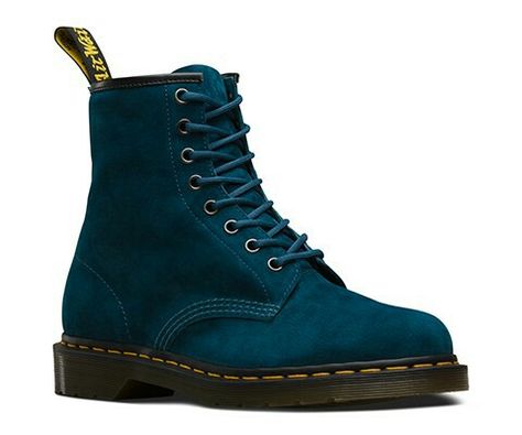 Blue Leather Boots, Doc Martens Style, Doc Martens Outfit, Real Leather Boots, Doc Martens Boots, Slip Resistant Shoes, Army Boots, Genuine Leather Boots, Dr Martens Boots