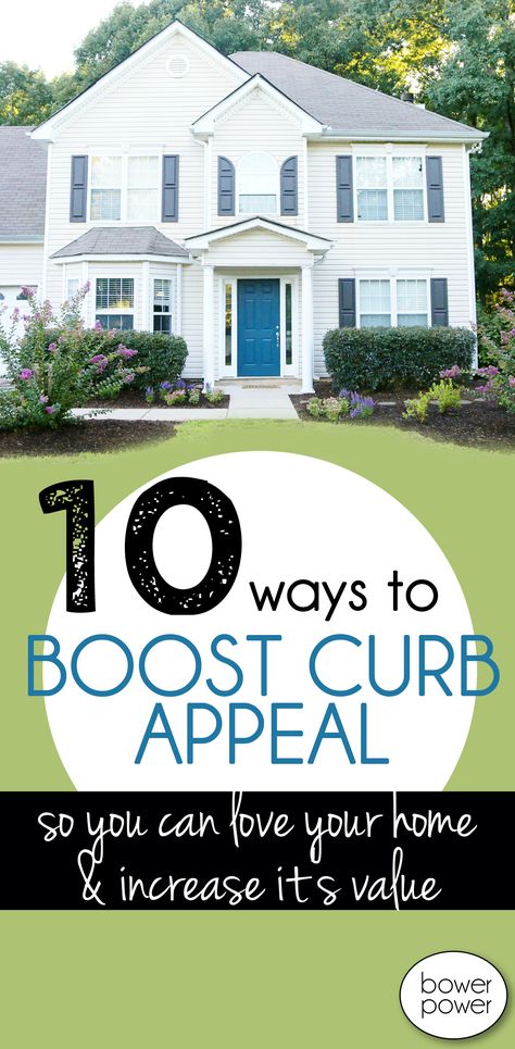 Increase Curb Appeal, Easy Home Upgrades, Landscape Ideas Front Yard Curb Appeal, Curb Appeal Landscape, Improve Curb Appeal, Boost Curb Appeal, Front Yards Curb Appeal, Diy Curb Appeal, Modern Front Yard