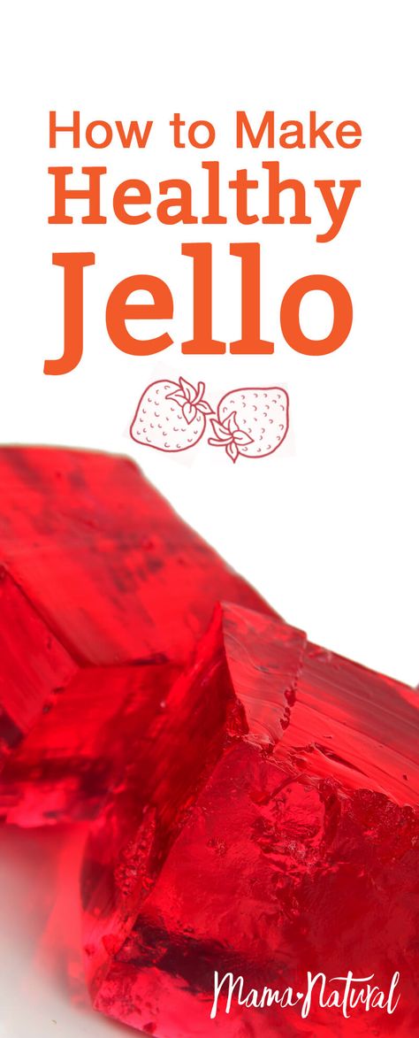 Healthy Jello, Healthy Jelly, Homemade Jello, How To Make Jello, Sugar Free Jello, Gelatin Recipes, Grain Free Desserts, Jello Recipes, Jell O