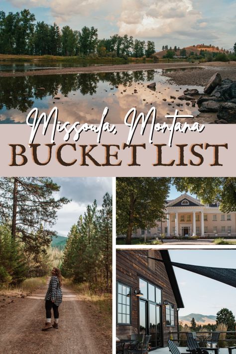 Montana Things To Do, Things To Do In Missoula Montana, Missoula Montana Things To Do, Montana Bucket List, Montana Missoula, Montana Living, Montana Trip, Summer Packing Lists, Montana Vacation