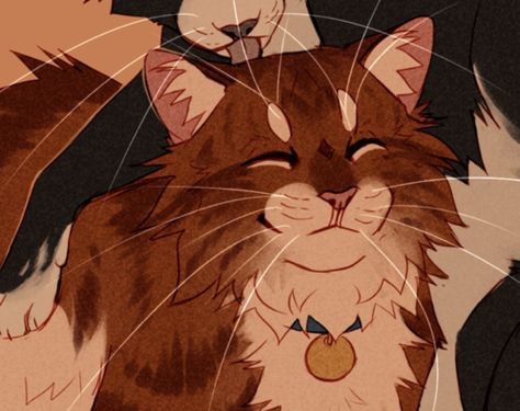 Cat Matching Pfp, Fall Cats, Warrior Cats Fan Art, Warrior Cat Drawings, Warrior Cats Art, Cat Pose, Horses And Dogs, Cat Icon, Cute Doodles Drawings