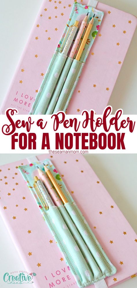 DIY PEN HOLDER FOR NOTEBOOK Pen Sleeve Diy, Pen Holder For Notebook Diy, Notebook Pencil Holder Diy, Travelers Notebook Pen Holder Diy, Crayon Notebook Holder Pattern, Pencil Pouch Diy, Pen Holder Diy, Diy Pencil Holder, Pen Pattern