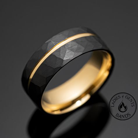 This Bands item by LadiesAndGentsBands has 303 favorites from Etsy shoppers. Ships from United States. Listed on Sep 27, 2023 Wax Seal Ring, Gold Obsidian, Mens Gold Wedding Band, Black Gold Ring, Tungsten Carbide Wedding Bands, Tungsten Wedding Band, Black Wedding Rings, Etsy Gold Ring, Tungsten Wedding Bands