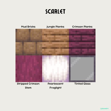 #Minecraft
#MinecraftBuilds
#MinecraftPalette
#MinecraftArt
#MinecraftDesign
#MinecraftInspiration
#MinecraftCommunity
#MinecraftCreators
#MinecraftBuilders
#MinecraftIdeas
#MinecraftColorPalette
#MinecraftBuilding
#MinecraftArchitecture
#MinecraftCreative
#MinecraftDecor
#MinecraftCreation
#MinecraftCrafting
#MinecraftWorld
#MinecraftPlayers
#MinecraftInspo
#MinecraftMasterpiece
#MinecraftArtists
#MinecraftGaming
#MinecraftBlocks
#MinecraftDesignIdeas
#MinecraftTips
#MinecraftTutorial Warped Wood Pallet Minecraft, Blue Minecraft Block Palette, Minecraft Dye Chart, Cherry Wood Block Pallete Minecraft, Minecraft Palette Ideas, Block Combos Minecraft, Minecraft Build Pallets, Minecraft Blocks Palette, Minecraft Block Combos