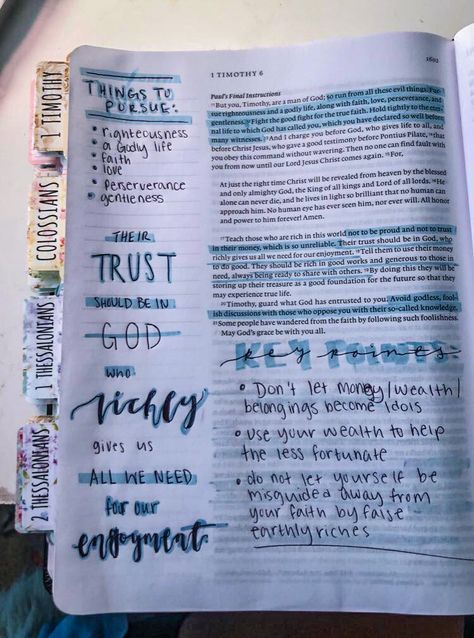 1 Timothy Bible Study, 2 Timothy 1:7 Bible Journaling, Titus Bible Journaling, 1 Timothy Bible Journaling, Preppy Bible, Jesus Doodles, Timothy Bible, Christian Doodles, Jesus Journal