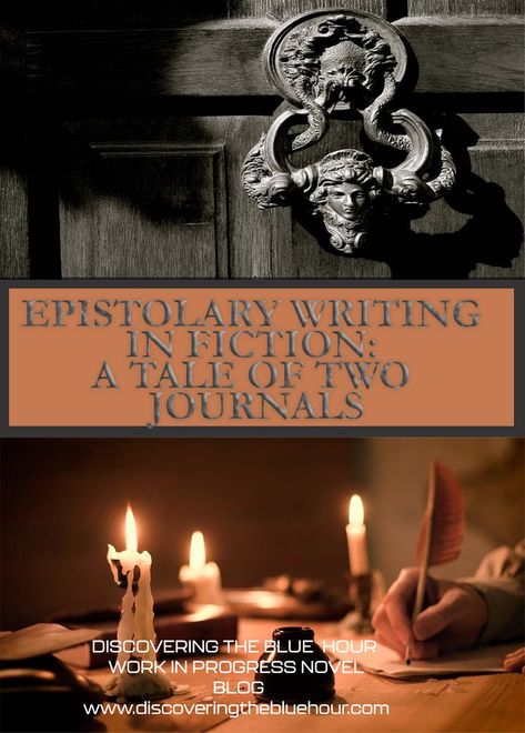 Epistolary writing is where the novel is written in mostly documents which include letters and journal entries . Short Stories, Creative Writing, Moving To England, Memoir Writing, Book Trailers, Blue Hour, Journal Entries, Memoirs, Blog Posts