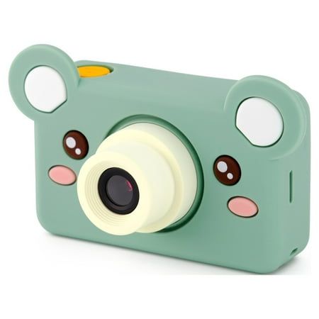 This is a straightforward, durable first camera that fits perfectly into the palm of a child's handor perfectly into your fanny pack, should you need to carry it for them. This virtually indestructible camera is compact and cute and it does away with all of the distracting video games that so many other kids' cameras have. It also feels great to hold and is covered in a super soft, shock-proof silicone covering that's just as adorable to look at as it is tough. The camera is ready to use straight out of the box. It has everything needed in the box to start the adventure. Size: 3.7" x 2.4" x 1.6".  Color: Multicolor. Kids Digital Camera, Best Digital Camera, Kids Camera, Target Gifts, Toy Camera, Sewing Party, Silicone Cover, The Fox, The Bear