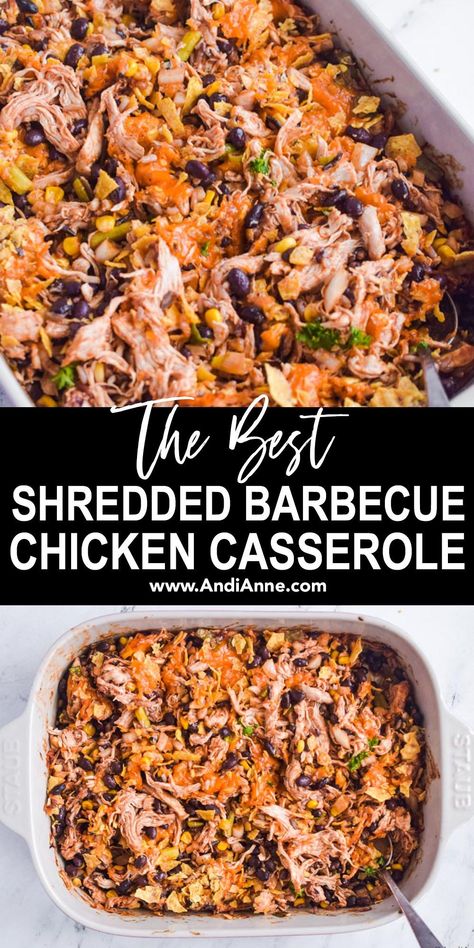 Bbq Chicken Hashbrown Casserole, Bbq Pulled Chicken Casserole, Shredded Bbq Chicken Ideas, Low Carb Bbq Chicken Casserole, Pulled Bbq Chicken Leftover Recipes, Elote Chicken Casserole, Barbecue Chicken Meal Prep, Barbecue Chicken Leftovers Recipe, Recipes With Barbecue Sauce