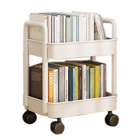 PRICES MAY VARY. MULTILAYER DESIGN: The mobile utility cart is designed with multiple layers to provide abundant storage space. You can conveniently organize and store various items to make your home more neat and orderly. MOVABILITY: The cart has a wheeled design, making it easy and flexible to move between different spaces, and you can move it to various places as needed. WIDE APPLICATION: The mobile utility cart is suitable for a variety of home scenarios, such as kitchen, living room, bedroo Storing Handbags, Organization Cart, Rolling Utility Cart, Book Cart, Under Desk Storage, Rolling Storage Cart, Storage Trolley, Rolling Storage, Office Supply Organization