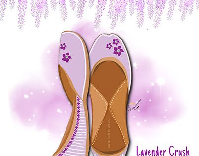 Illustration Indian, Fashion Adobe Illustrator, Indian Shoes, Punjabi Jutti, Illustration Product, Shoe Design, Illustration Sketches, Design Fashion, Product Design