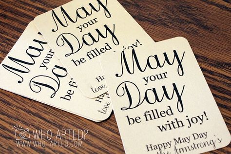 Mayday Baskets For Kids, May Baskets Ideas For Adults Diy, May Day Ideas For Neighbors, May Day Tags Free Printable, May Day Printables Free, May Day Baskets For Neighbors, May Day Decorations, May Day Party Ideas, May Day Crafts