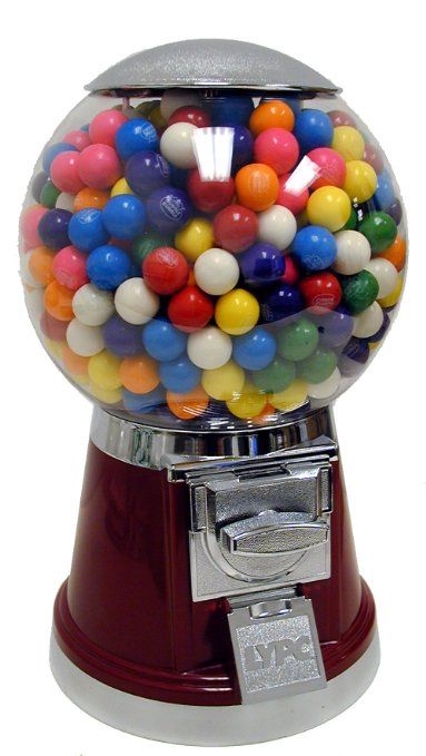 Gumball Dispenser, Lego Candy, Soda Vending Machine, Bubble Fruit, Bubble Birthday Parties, Vending Machines For Sale, Vending Machine Snacks, Gum Machine, Bubble Gum Machine