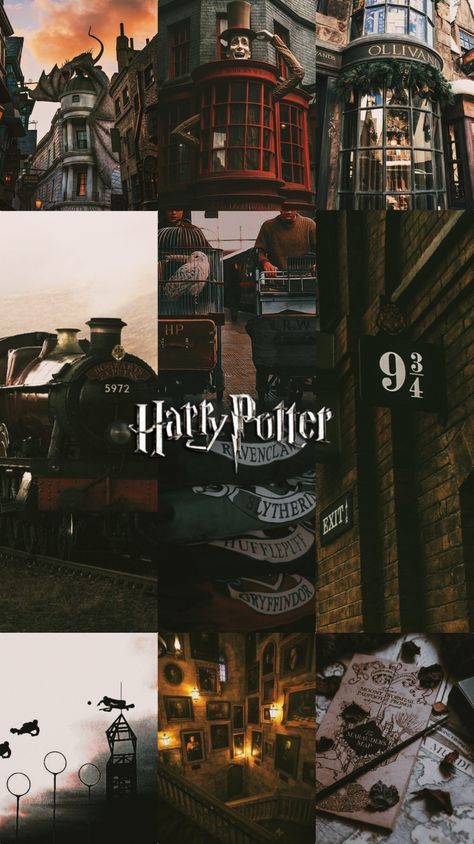 Harry Potter, Castle, Collage