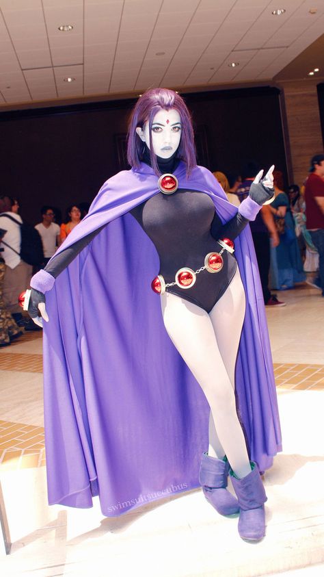 Raven Cosplay 2016 by swimsuitsuccubus on DeviantArt Swimsuit Succubus, Cosplay Raven, Teen Titans Cosplay, Raven Cosplay, Kostum Cosplay, Fest Outfits, Diy Kostüm, Pahlawan Marvel, Raven Teen Titans