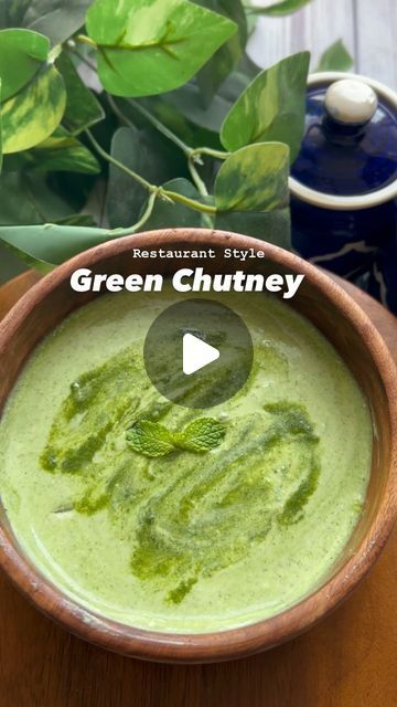 Bushra Jahan Qadri on Instagram: "From tandoori kebabs to veggie platters, this green chutney is your go-to dip for an extra punch of flavour! Dip, drizzle, or spread! This chutney is the secret to elevating your favorite dishes 🌿🍽️
It is fresh, flavourful, and just like the restaurants make it, try this irresistible green chutney today🌿☘️

Follow: @bushraskitchenette for more delish recipes 🫶🏻

Ingredients:
Fresh coriander leaves
Fresh mint leaves
Green chillies
Garlic cloves 
Salt
Cumin powder 
Chaat masala
Lime juice
Yogurt 

Recipe:
Take all the ingredients in a jar except yogurt,
add little water and blend to a fine puree.
Take yogurt in a separate bowl, add the purée little by little and mix well.
Your chutney is ready to be served.
Enjoy 🫶🏻

[Restaurant Style Green Chutney, 5 Green Chilli Chutney, Coriander Chutney Recipes, Green Chutney Recipe, Yogurt Recipe, Basic Blouse, How To Make Greens, Green Chutney, Chaat Masala, Delish Recipes