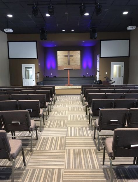 Christian Church Interior Design, Sanctuary Decor Church Stage Design, Church Pulpit Design Ideas, Church Backgrounds Stage Design, Small Church Design, Church Sanctuary Decor Interiors, Church Interior Design Sanctuary, Modern Church Stage Design, Church Altar Design Ideas