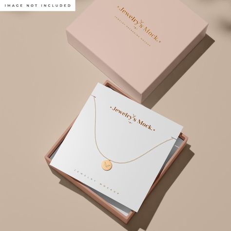 Jewelry Packaging Mockup, Jewelry Mockup Free, Jewelry Box Mockup, Jewelry Mockup, Plain Jewelry, Small Business Gifts, Jewerly Boxes, Box Mockup, Branding Mockups