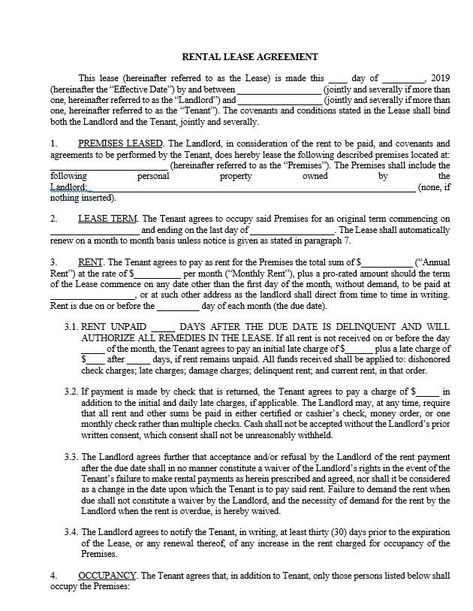 Rental Lease Agreement, Lease Agreement Free Printable, Room Rental Agreement, Quick Breakfasts, Apartment Lease, Real Estate Contract, Real Estate Forms, Event Planning Template, Rental Agreement Templates