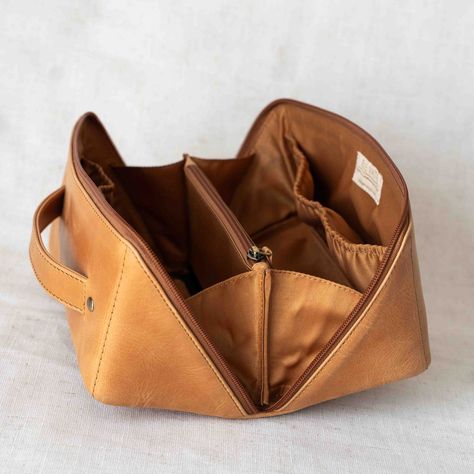 Small leather bag