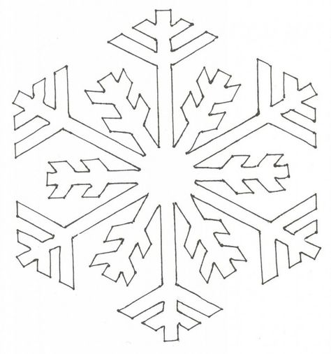 05 Pani Zima, Printable Snowflake Template, Making Paper Snowflakes, Snowflake Coloring Pages, Snowflakes Drawing, Snowflake Images, Snowflake Stencil, Frozen Snowflake, Snowflake Template