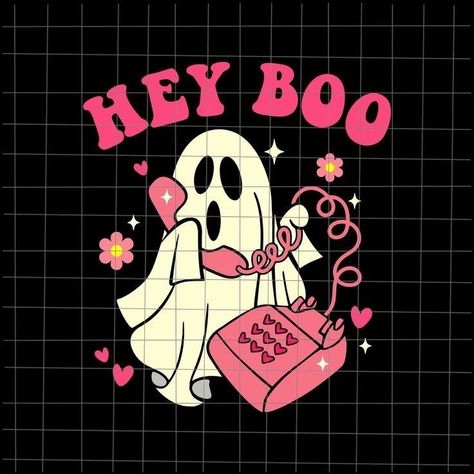 No You Hang Up Scream Svg, No You Hang Up, Cute Ghost Painting Ideas, Halloween Design Illustration, Scream Valentine, Halloween Cricut Projects, Pink Halloween Wallpaper, Ghost Valentines, Cute Halloween Svg