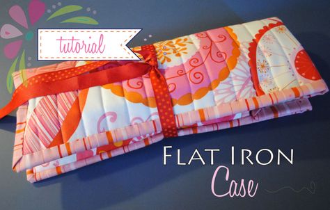 Sew Thankful Sunday, May 2015 - The Crafty Quilter Flat Iron Holder, Quilted Projects, Christmas Quilt Patterns, Pouch Sewing, Iron Holder, Travel Cases, Sewing Bags, Free Pdf Sewing Patterns, Brush Roll