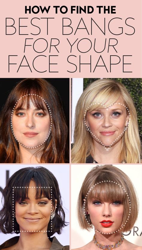 Find the Best Bangs for Your Face Shape | Bangs Hairstyles | How to Cut Bangs Oval Face Bangs, Best Bangs, Bangs For Round Face, How To Cut Bangs, Face Shape Hairstyles, Bangs With Medium Hair, How To Style Bangs, Fringe Hairstyles, Long Hair With Bangs