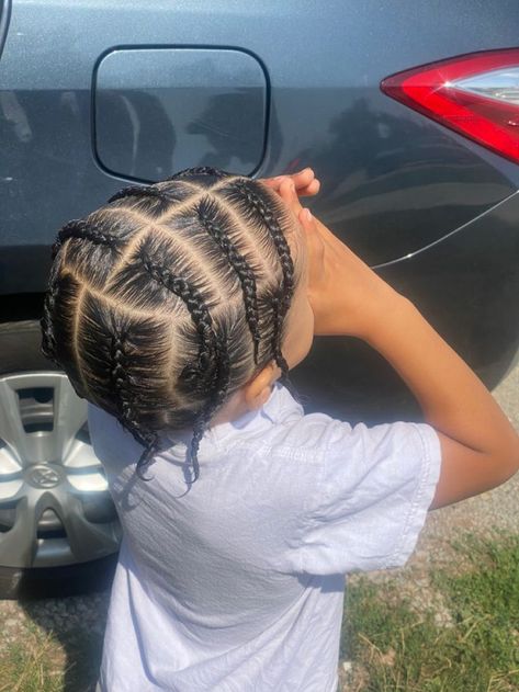 Toddler Hairstyles Boy Braids, Braids On Toddler Boys, Braids On Baby Boy, Basic Braids For Black Hair, Cute Baby Boy Hairstyles, Braids On Little Boys, Mixed Baby Hairstyles Boys, Black Boy Braids Kids, Braid Hairstyles For Kids Boys