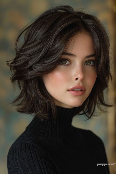 Hair Inspiration Short, Haircuts For Medium Hair, Penteado Cabelo Curto, Short Hair Haircuts, روتين العناية بالبشرة, American Beauty, Great Hair, Hair Today, Hair Looks