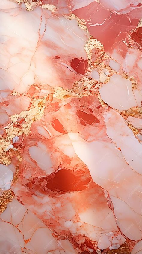 Red Texture Background, Gold Abstract Wallpaper, Marble Effect Wallpaper, Marble Aesthetic, Marble Iphone Wallpaper, Copper And Marble, Peach Background, Cute Summer Wallpapers, Color Fields