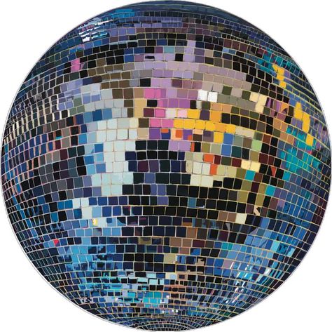 Mirror Ball Print, Round Canvas Painting Disco Ball, Pop Art Disco Ball, Bola Disco, Disco Ball Digital Art, Abstract Disco Ball, Disco Mirror, Donna Summer, Mirror Ball