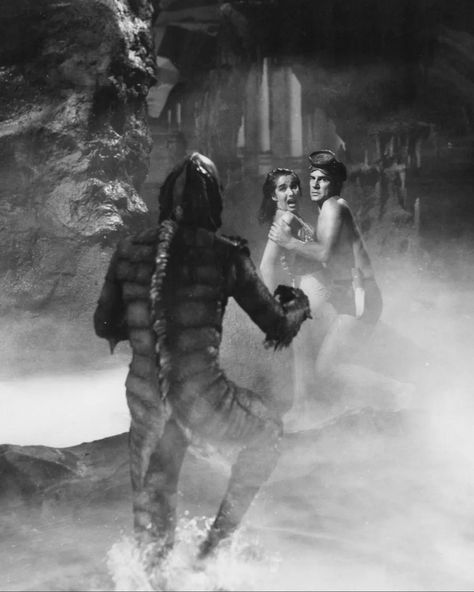 In 1954, Universal Pictures released Creature From The Black Lagoon. The timing here is important because it’s six years after the most prolific era of Universal Horror, which ended in 1948 with Abbott and Castello meet Frankenstein. Because of this, there were never any crossover opportunities for the creature. The first film was directed by Jack Arnold, known for making Science Fiction films in the 1950s. Including It Came From Outer Space and Tarantula. Creature From The Black Lagoon was... Julia Adams, Universal Horror, Monster Movie, Film Critic, Creature From The Black Lagoon, The Black Lagoon, Horror Monsters, Science Fiction Film, Classic Horror Movies