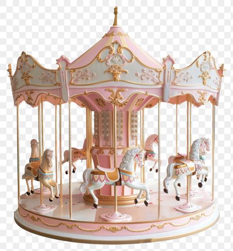 Baby Souvenir, Vintage Carousel, Heart Shaped Candles, Pink Png, Cute Furniture, Vintage Png, Png Coquette, Horse Illustration, Png Vintage