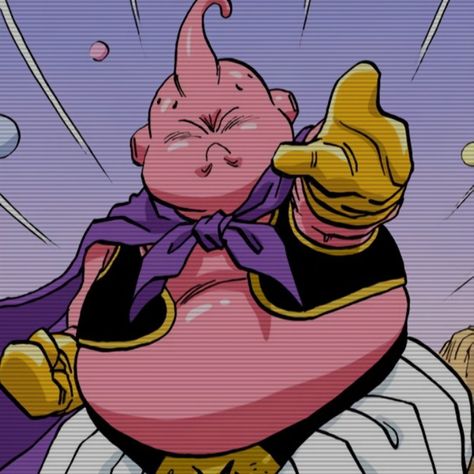 Majinbu Dragon Ball Z, Majin Buu Pfp, Kid Buu Pfp, Majin Buu Icon, Majin Buu Wallpapers, Buu Manga, Dbz Pfp, Buu Dbz, Super Buu