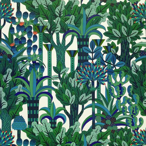 Magnetic Wallpaper, Indian Garden, Design Del Prodotto, Milan Design Week, Botanical Drawings, Textile Patterns, Of Wallpaper, Textile Prints, Textures Patterns