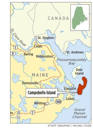 How To Get To Campobello Island Maine | Challenges for Campobello Island: A crossing to bear | The Portland ... New England Road Trip, Bar Harbor Maine, Canada Images, Maine Travel, New Brunswick, National Monuments, Canada Travel, Us Travel, Travel Dreams