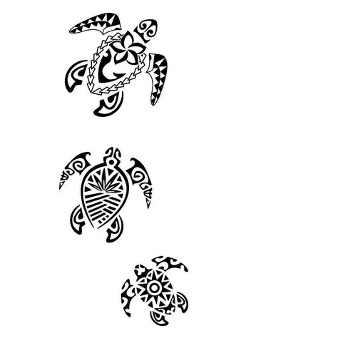 this is super cute, i really want some kind of sea turtle tattoo to represent my islander roots but don't know what style, but these tribal turtles are definitely cool. Hawaiian Turtle Tattoos, Ta Moko Tattoo, Tattoo Main, Turtle Tattoos, Sea Turtle Tattoo, Turtle Tattoo Designs, Tattoo Trend, Samoan Tattoo, Hawaiian Tattoo