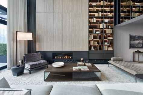 Soori High Line - New York - Architecture - SCDA Living Tv, Farm Living, Bee Farm, High Line, Modern Fireplace, Residential Interior, Residential Design, Architecture Interior, Nixon