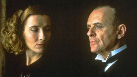 Emma Thompson and Anthony Hopkins in the 1993 film The Remains of the Day Waiting Song, Ben Chaplin, The Remains Of The Day, Remains Of The Day, Most Powerful Quotes, Sir Anthony Hopkins, Montgomery Clift, Fritz Lang, John Malkovich