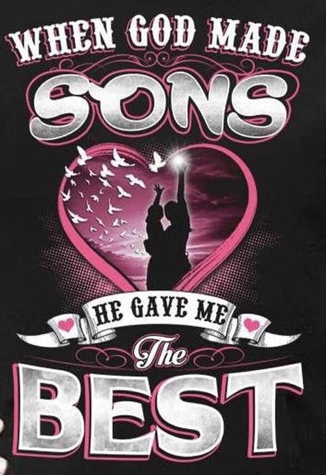 Love my sons! Love My Son Quotes, Mother Son Quotes, Son Quotes From Mom, Son Birthday Quotes, Prayer For My Son, Birthday Wishes For Son, Sons Day, My Children Quotes, Mothers Love Quotes